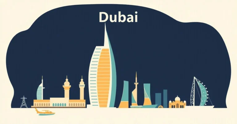 Illustration for Describing Dubai: Mastering Adjectives for Vivid Descriptions