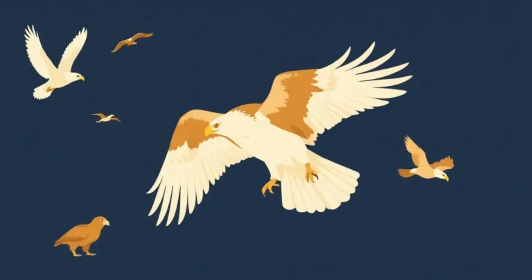 Illustration for Describing Eagles: A Comprehensive Guide to Adjectives