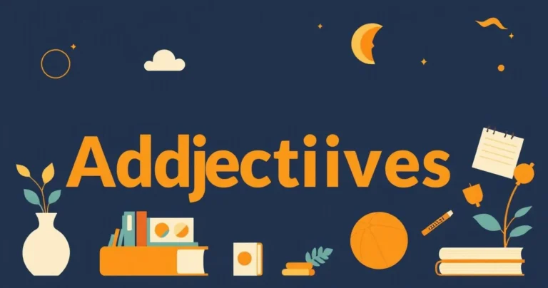 Illustration for Adjectives: Describing Words for Elementary Learners