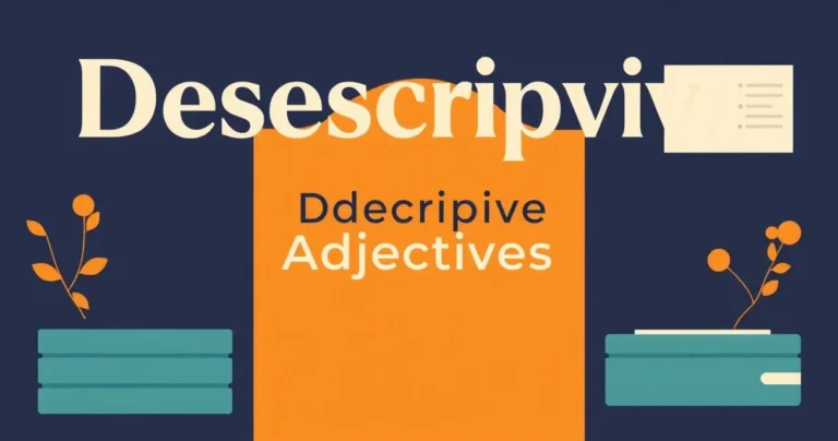 Illustration for Descriptive Adjectives: A Comprehensive Guide for Examination