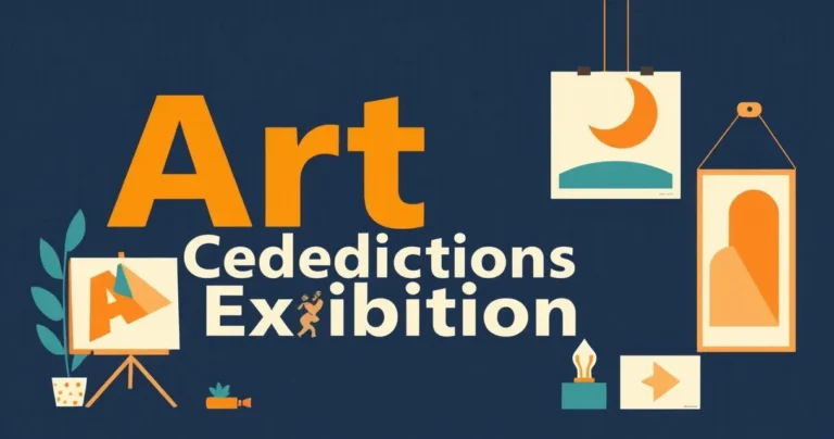 Illustration for Descriptive Adjectives for Art Exhibitions: A Comprehensive Guide