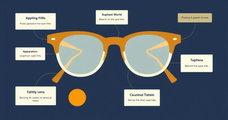 Illustration for Describing Eyeglasses: A Guide to Adjectives