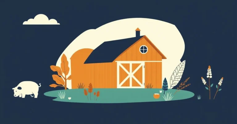 Illustration for Describing the Farm: Mastering Adjectives for Agricultural Settings