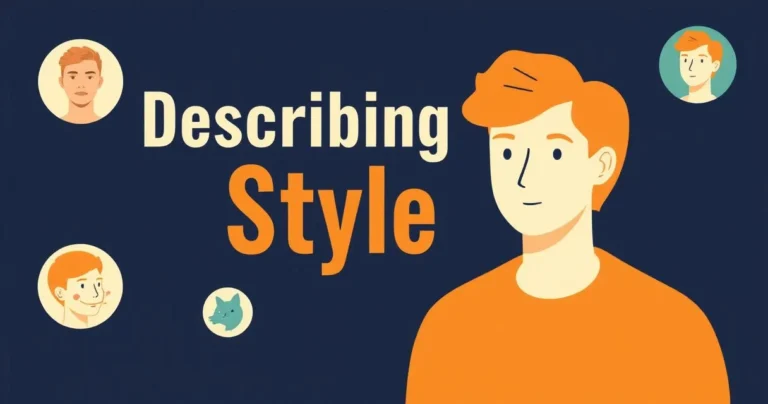 Illustration for Describing Style: Mastering Adjectives for Fashion