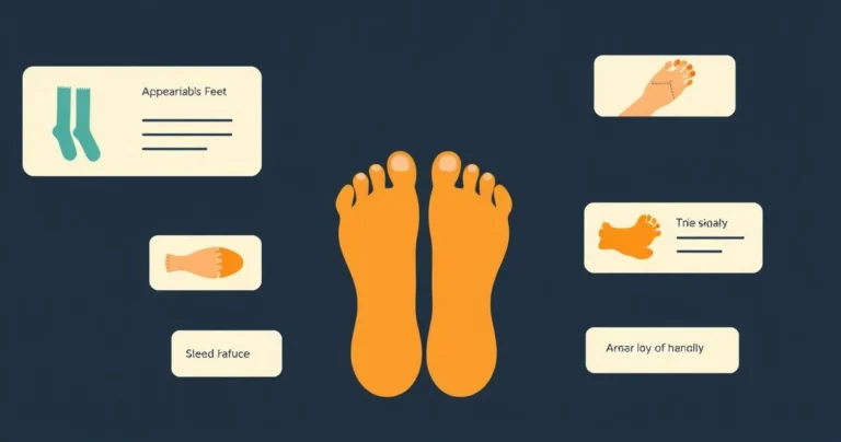 Illustration for Describing Feet: A Comprehensive Guide to Adjectives
