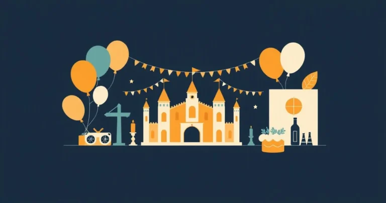 Illustration for Describing the Celebration: Adjectives for Festivals