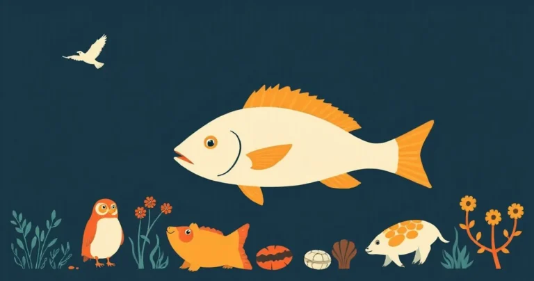 Illustration for Describing Fish: A Guide to Adjectives for Aquatic Life