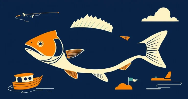 Illustration for Descriptive Fishing: Mastering Adjectives for Anglers
