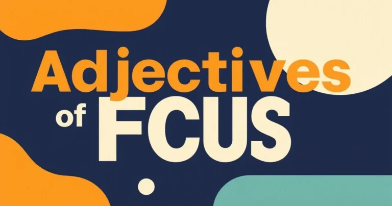 Illustration for Adjectives of Focus: Mastering Emphasis in English