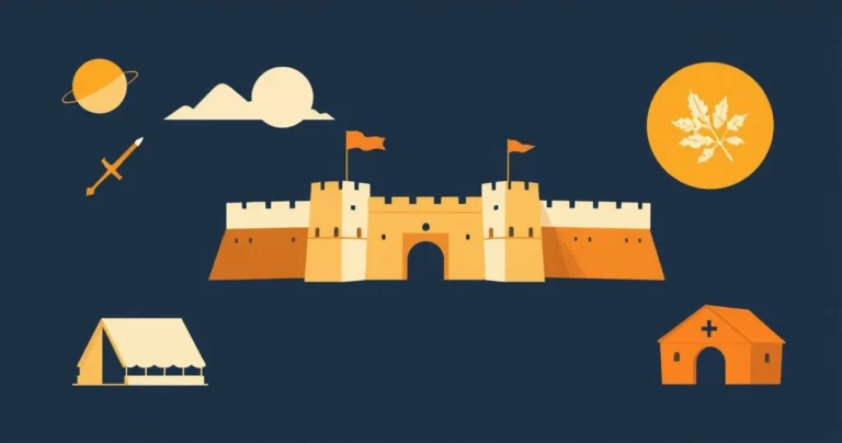 Illustration for Describing Forts: Mastering Adjectives for Fortifications