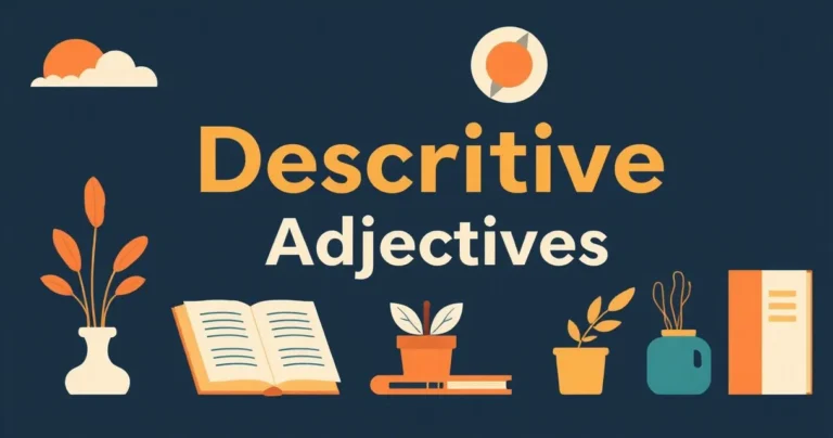 Illustration for Descriptive Adjectives: Building a Stronger Foundation in English