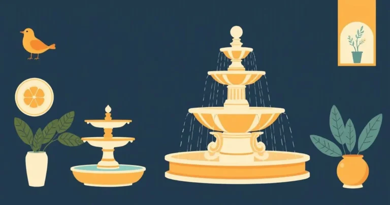 Illustration for Descriptive Adjectives for Fountains: A Comprehensive Guide