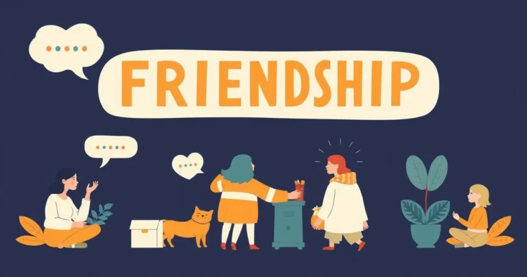 Illustration for Describing Friendship: A Guide to Adjectives for Friends