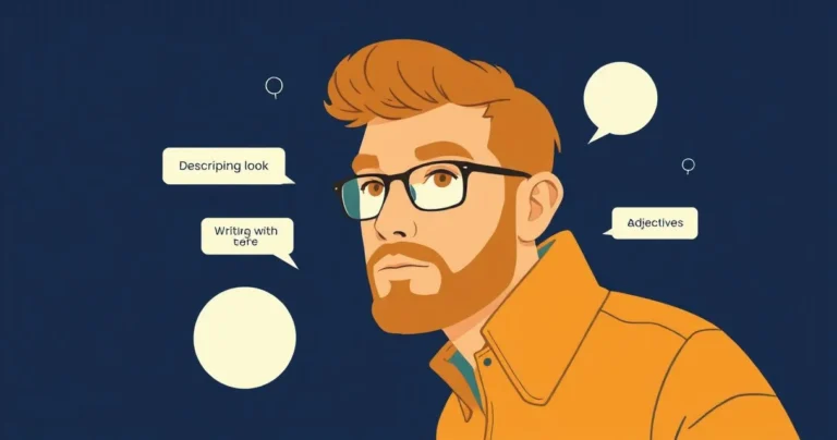 Illustration for Describing the Look: Mastering Adjectives for Gaze