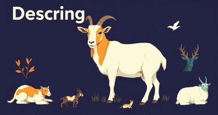Illustration for Describing Goats: A Comprehensive Guide to Adjectives