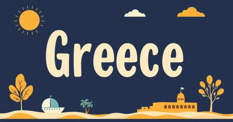 Illustration for Adjectives for Greece: A Comprehensive Grammar Guide