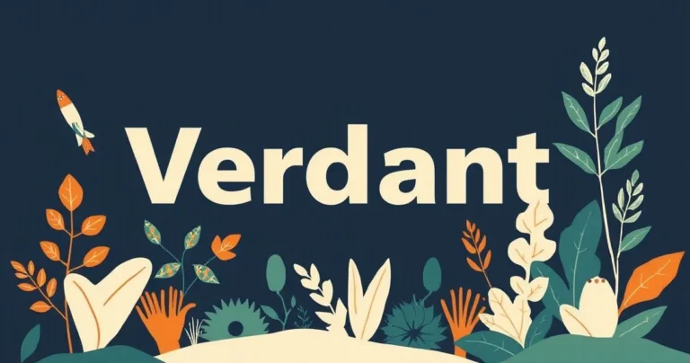 Illustration for Verdant Vocabulary: Mastering Adjectives for Greenery