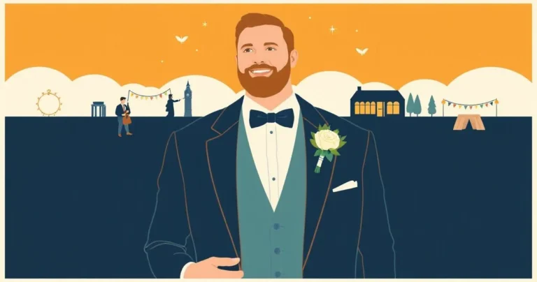 Illustration for Describing the Groom: A Guide to Adjectives for the Big Day