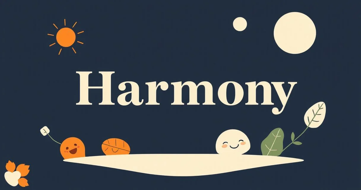 Illustration for Adjectives for Harmony: Creating Cohesive Descriptions