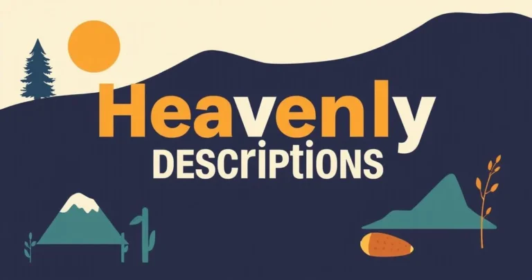 Illustration for Adjectives for Heavenly Descriptions: A Comprehensive Guide