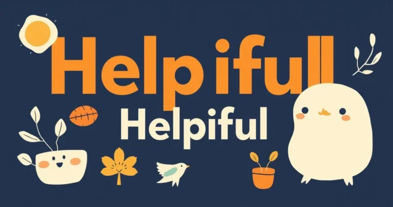 Illustration for Adjectives for ‘Helpful’: A Comprehensive Guide