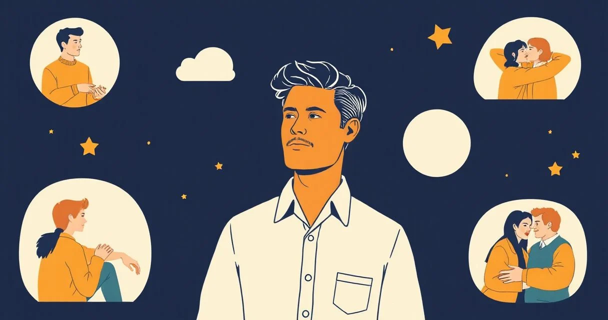 Illustration for Describing Him: A Comprehensive Guide to Adjectives for Male Subjects