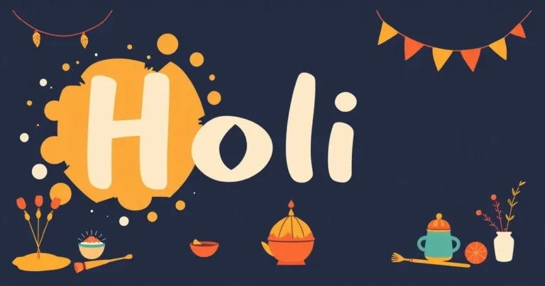 Illustration for Descriptive Adjectives for Holi: A Colorful Grammar Guide