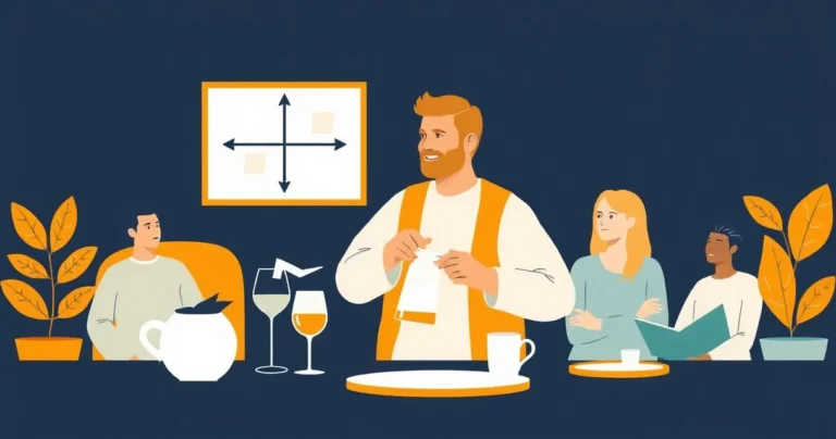 Illustration for Describing the Perfect Host: A Guide to Adjectives