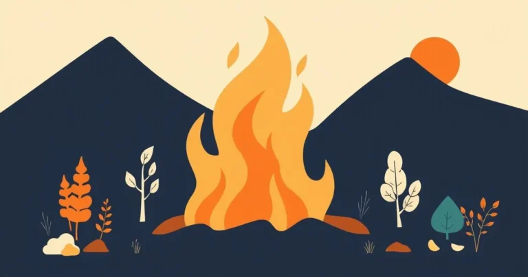 Illustration for Describing Heat: A Comprehensive Guide to Adjectives for “Hot”
