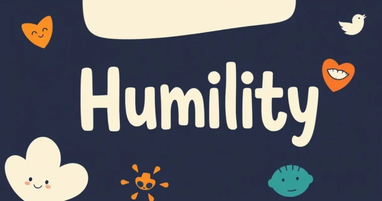 Illustration for Adjectives for Humility: A Comprehensive Guide