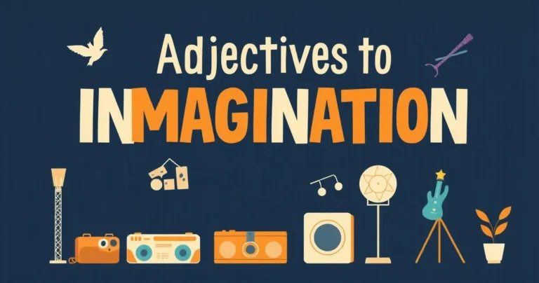 Illustration for Adjectives for Imagination: Enhancing Creative Writing