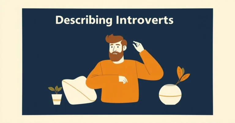 Illustration for Describing Introverts: A Guide to Adjectives