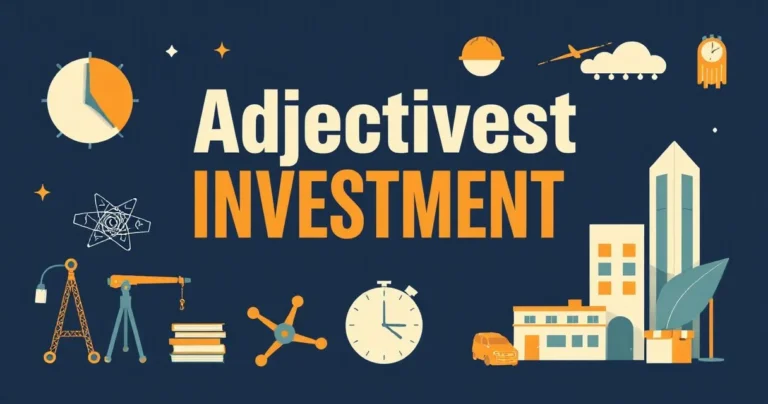 Illustration for Adjectives for Investment: A Comprehensive Guide