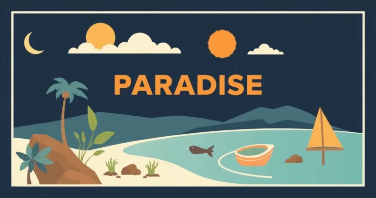 Illustration for Describing Paradise: Adjectives for Islands Explained
