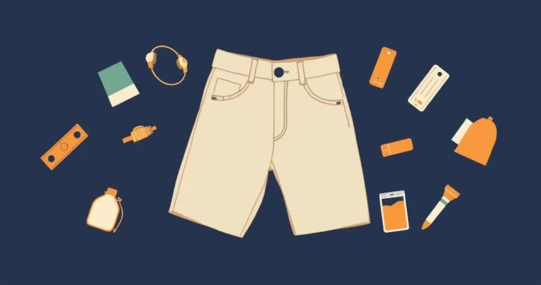 Illustration for Describing Denim: A Guide to Adjectives for Jeans