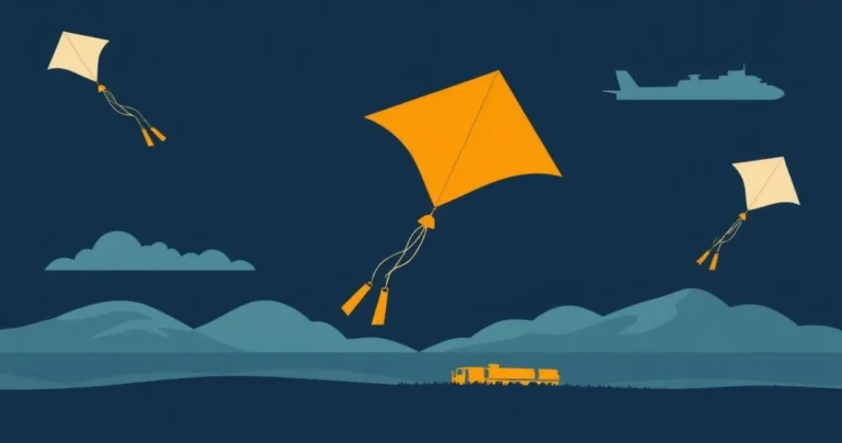 Illustration for Describing Kites: A Guide to Adjectives for Kite Enthusiasts