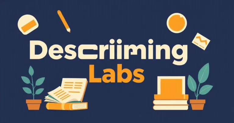 Illustration for Describing Labs: A Guide to Adjectives for Laboratory Settings