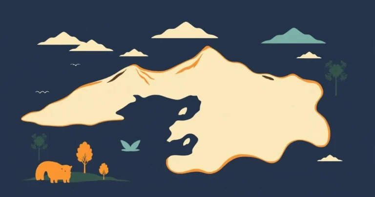 Illustration for Describing Lakes: A Guide to Adjectives for Lake Descriptions