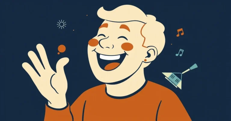 Illustration for Describing Laughter: A Comprehensive Guide to Adjectives