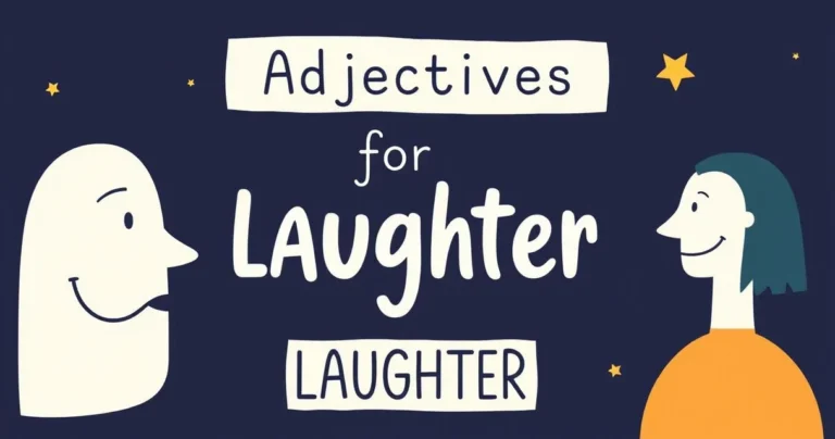 Illustration for Adjectives for Laughter: A Comprehensive Guide