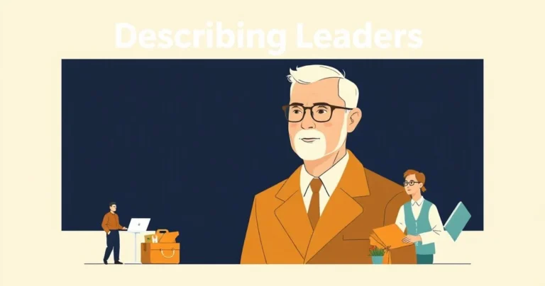 Illustration for Describing Leaders: A Guide to Adjectives for Leadership