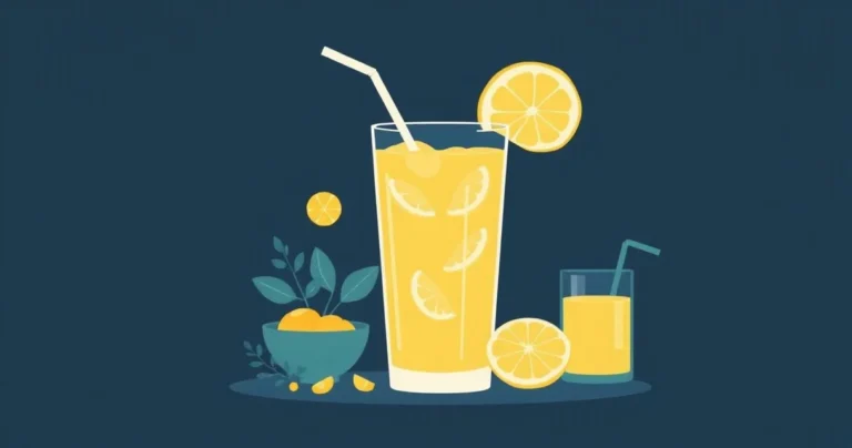 Illustration for Describing Lemonade: A Guide to Adjectives