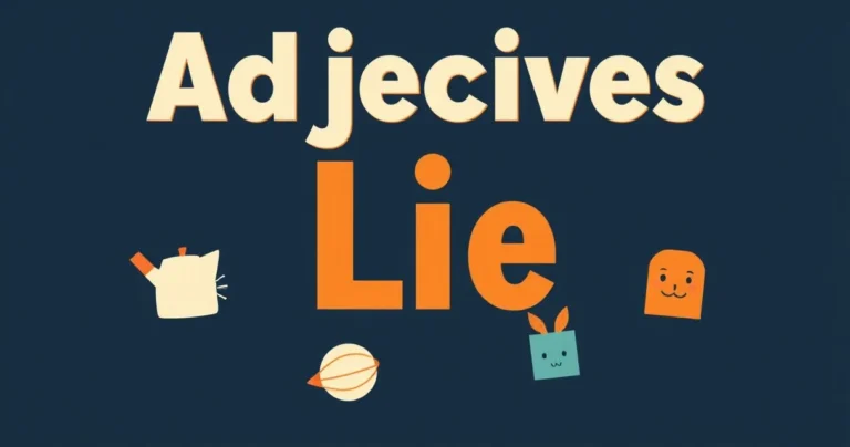 Illustration for Adjectives for Lies: Describing Deception in English