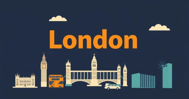 Illustration for Describing London: A Guide to Adjectives for the Capital