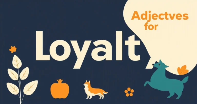 Illustration for Adjectives for Loyalty: A Comprehensive Guide
