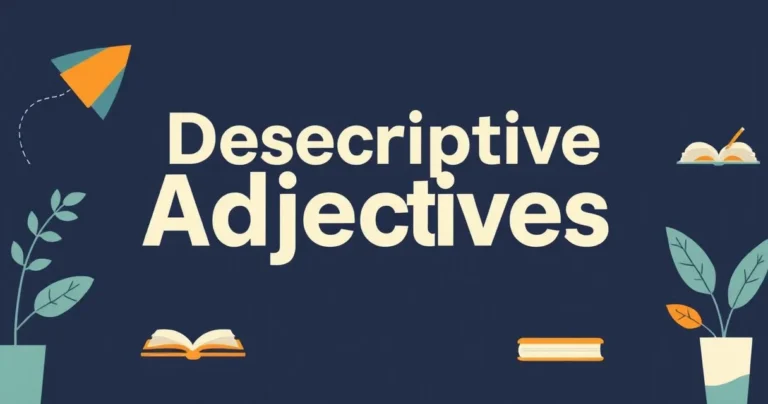 Illustration for Descriptive Adjectives: Crafting Vivid Song Lyrics