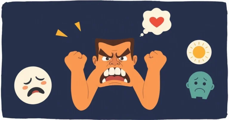 Illustration for Expressing Anger: A Guide to Adjectives for “Mad”