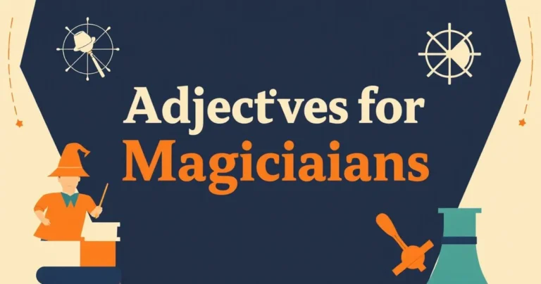 Illustration for Adjectives for Magicians: A Comprehensive Guide