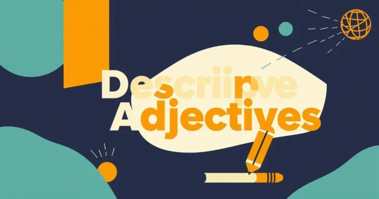 Illustration for Descriptive Adjectives: Mastering Management Vocabulary