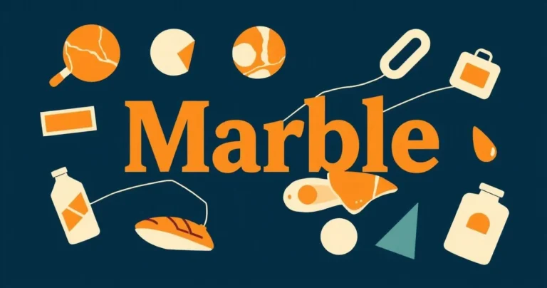 Illustration for Adjectives for Marble: A Comprehensive Grammar Guide